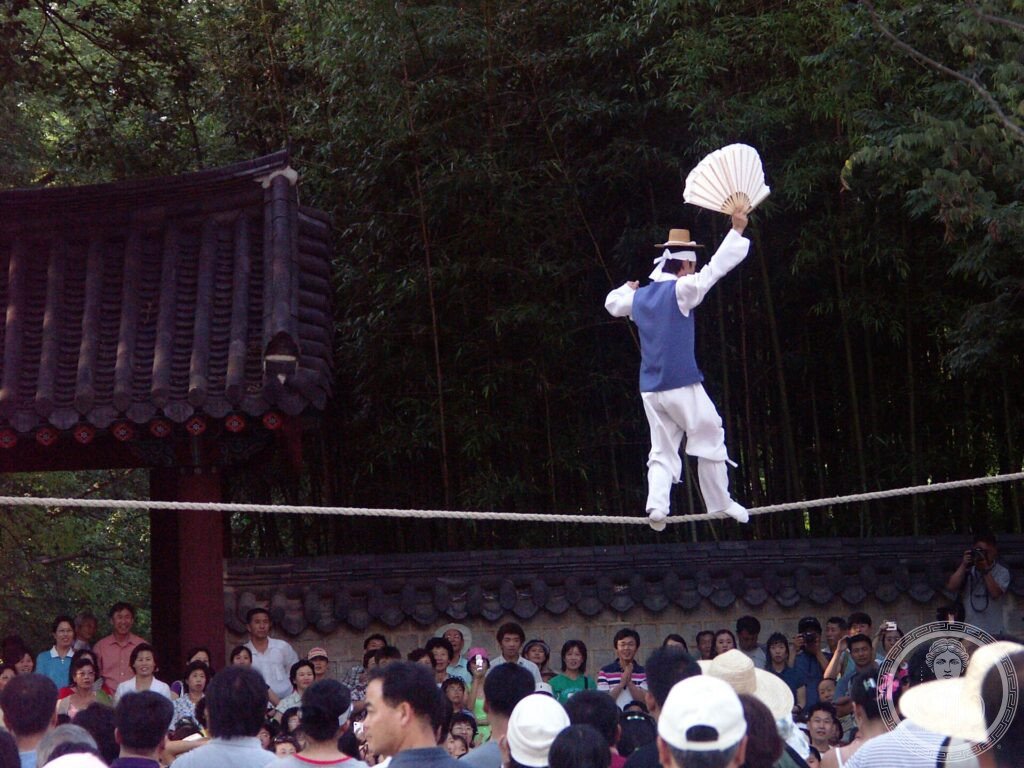 Jultagi tightrope walking — Seoul