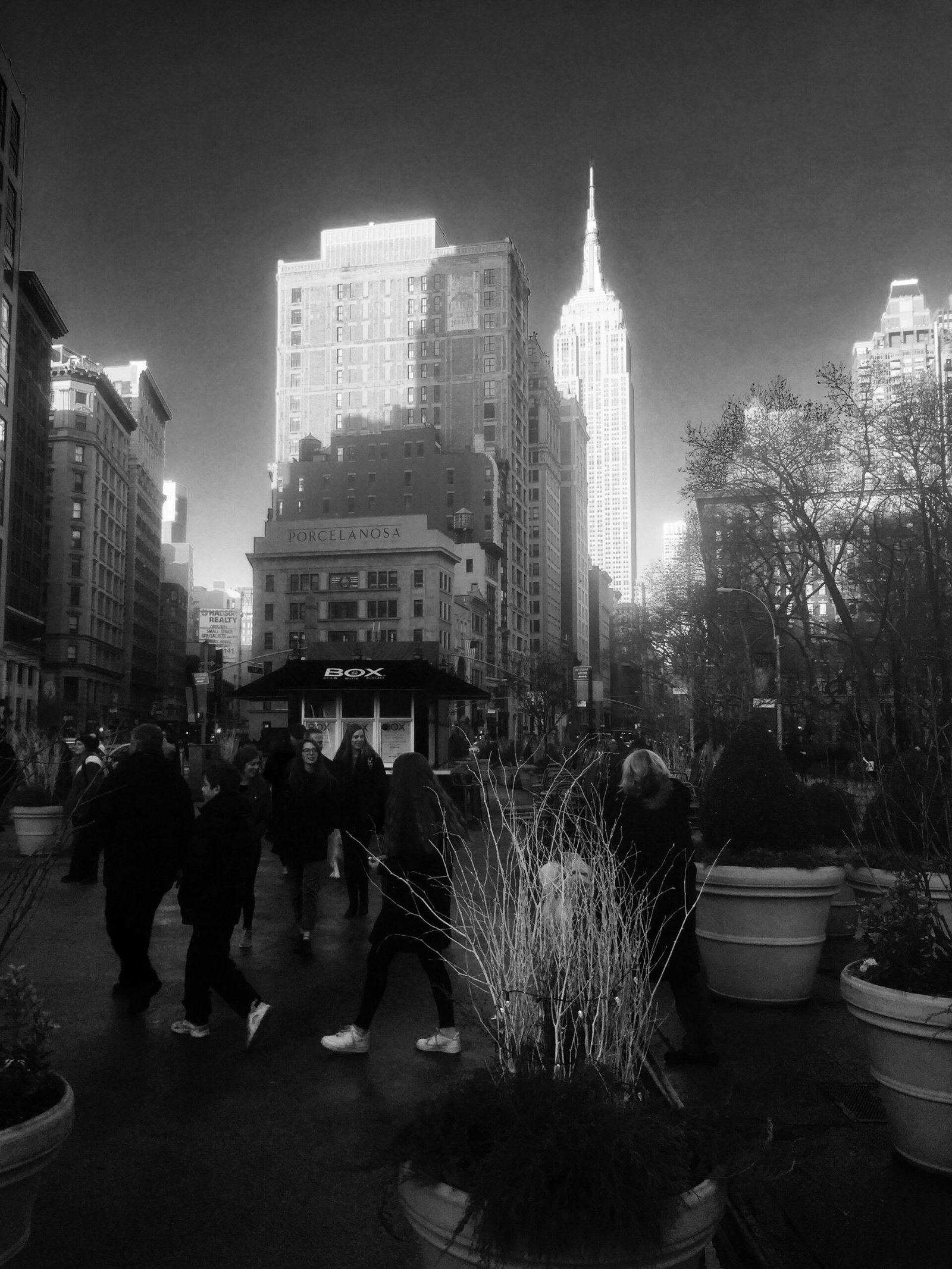 Towers near Madison Square.