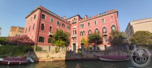 Hotel Gardena — the Red Palazzo on Rio dei Tolentini