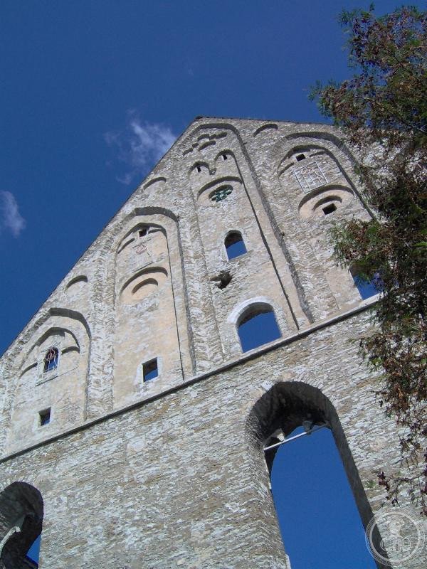 Ruins of Pirita Convent near Tallinn, Estonia, a Bridgettine double monastery founded 1407, once the largest church building in medieval Estonia, burned down by Ivan the Terrible's forces in 1577