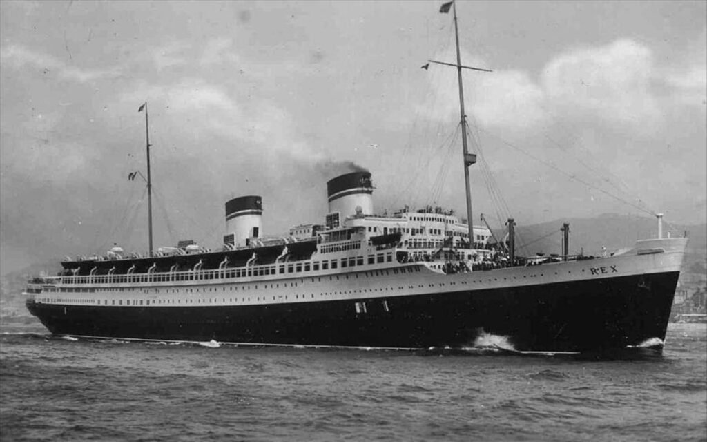 Blue Riband and White Sails: the Rex, the Amerigo Vespucci and Italy’s Interwar Sea