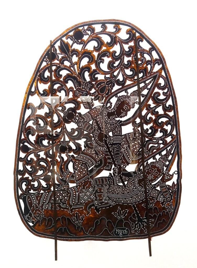 Sbek Thom shadow theatre — Siem Reap