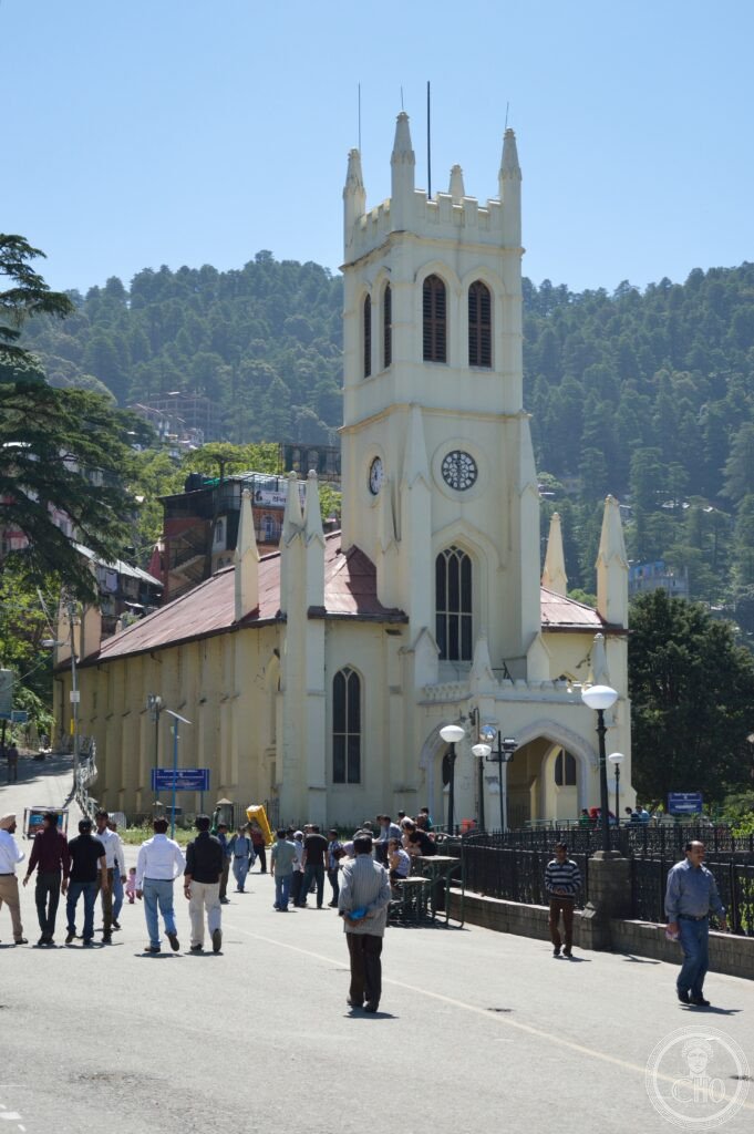 Christ Church, Shimla: the Anglican church of British India’s summer capital, on The Ridge