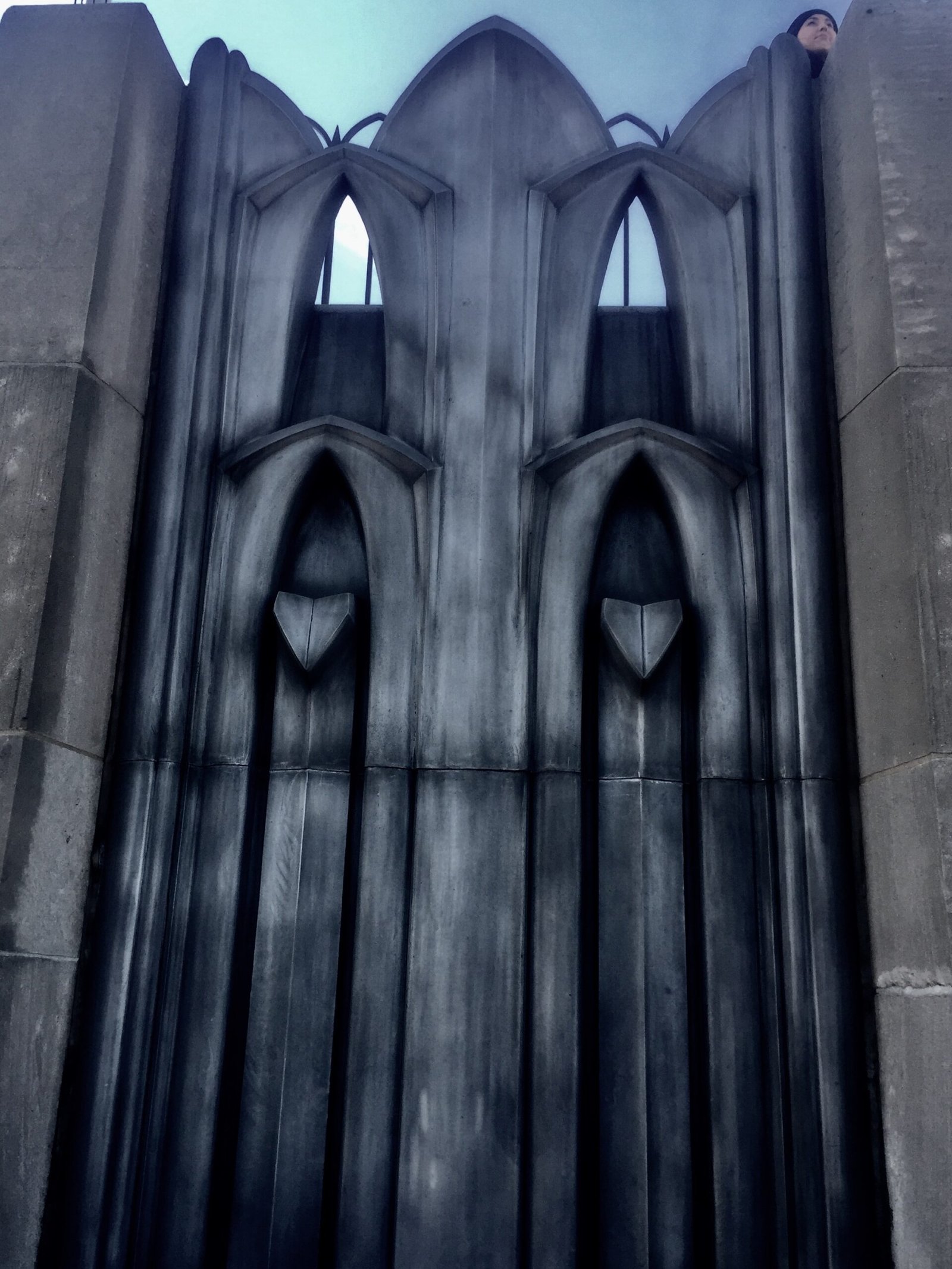 The Gothic arches of St. Patrick's Cathedral.