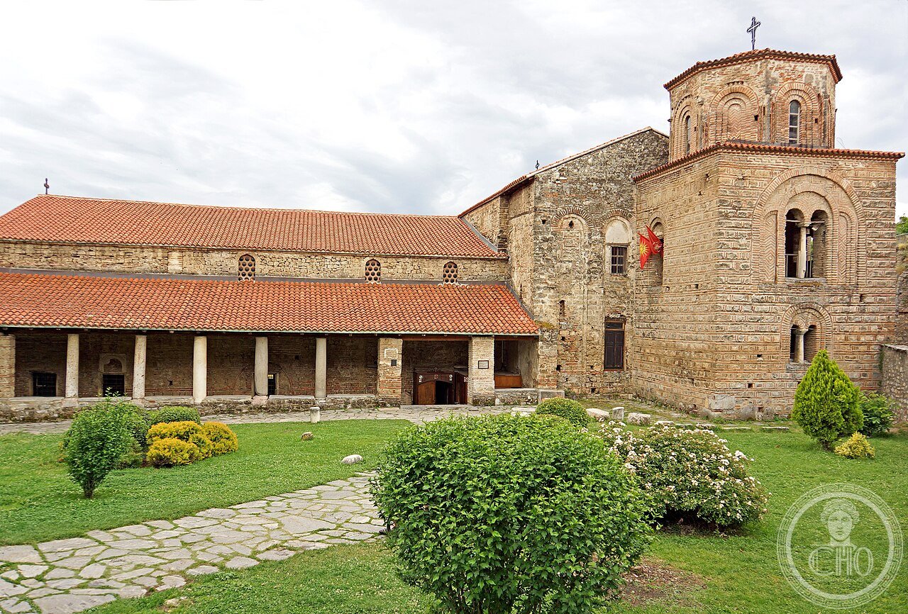 Church of St Sophia in Ohrid, North Macedonia, an 11th-century cathedral once the seat of the Bulgarian Patriarchate, converted to a mosque under the Ottomans, whose whitewashing accidentally preserved its Byzantine frescoes until their rediscovery in the 1950s