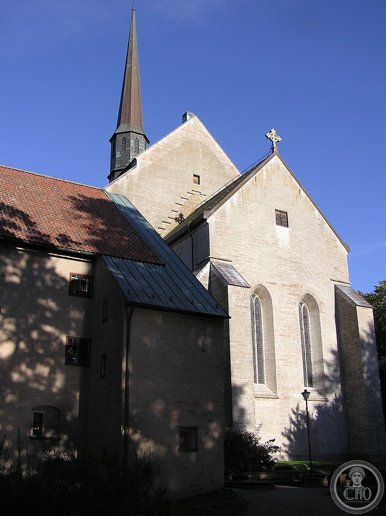 Vadstena Abbey Church, Sweden, founded 1346 by Saint Bridget as the motherhouse of the Bridgettine Order, a double monastery of monks and nuns governed by a single abbess