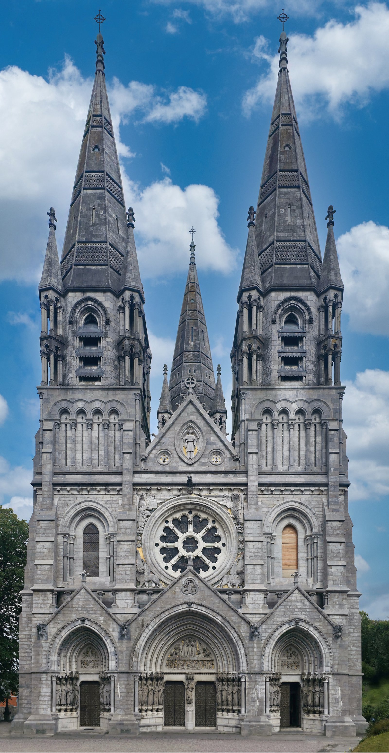 Saint Fin Barre's Cathedral — view Saint Fin Barre's Cathedral — view