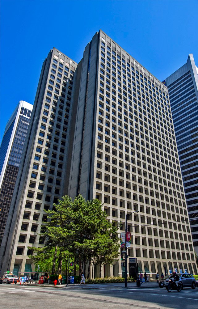 MacMillan Bloedel Building — view MacMillan Bloedel Building — view