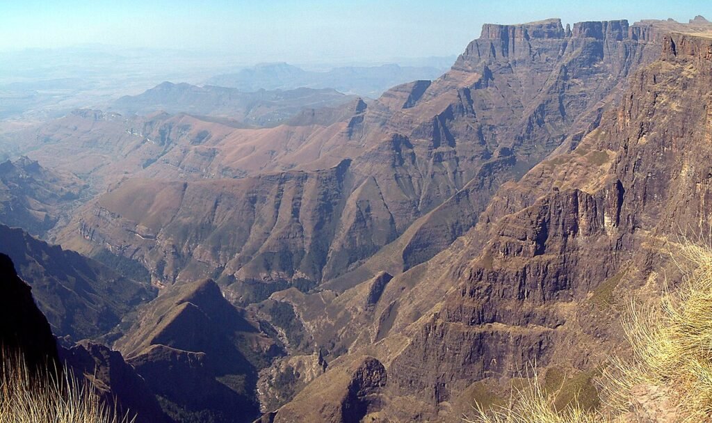 UNESCO World Heritage Sites Near Maseru: the uKhahlamba Drakensberg Park and the Maloti-Drakensberg Park
