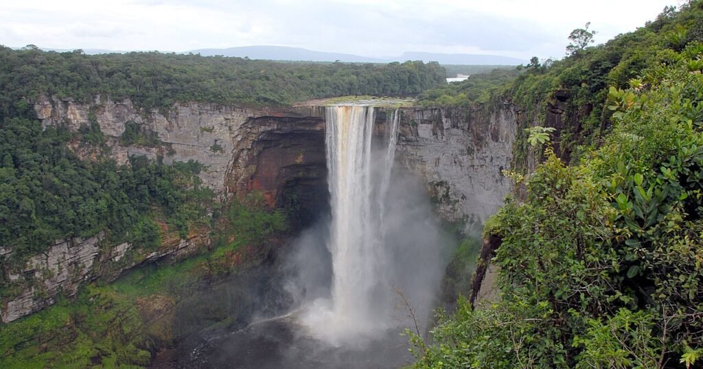 UNESCO World Heritage Sites Near Georgetown: the Central Suriname Nature Reserve and Kaieteur Falls