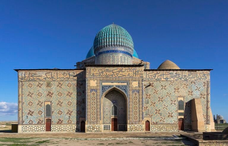 UNESCO World Heritage Sites Near Astana: the Mausoleum of Khoja Ahmed Yasawi and the Saryarka Steppe