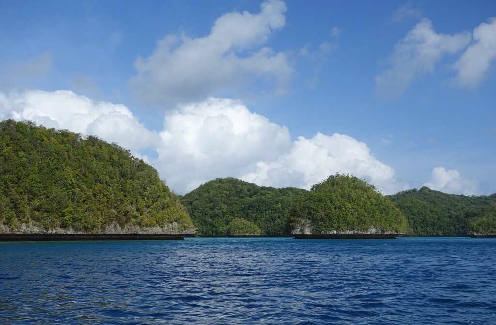 UNESCO World Heritage Sites Near Ngerulmud: the Rock Islands Southern Lagoon of Palau