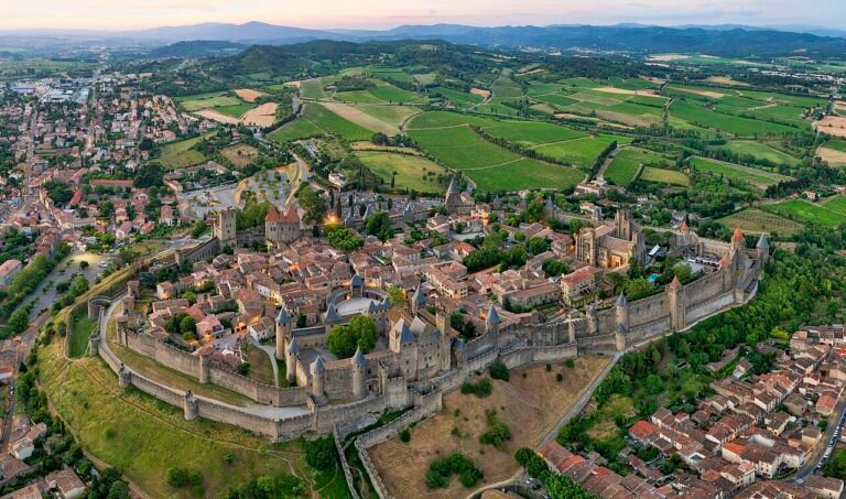 UNESCO World Heritage Sites Near Carcassonne: the Medieval Fortress City, the Canal du Midi and Pont du Gard