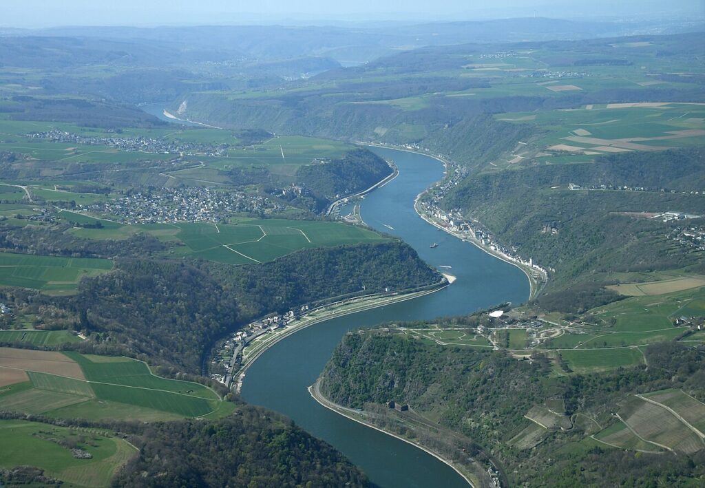 UNESCO World Heritage Sites Near the Upper Middle Rhine Valley: Forty Castles Above the Rhine Gorge, the Lorelei Legend That Clemens Brentano Invented and the Only Continuously Occupied Castle on the River