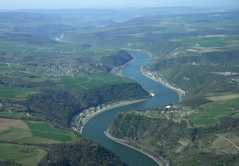 UNESCO World Heritage Sites Near the Upper Middle Rhine Valley: Forty Castles Above the Rhine Gorge, the Lorelei Legend That Clemens Brentano Invented and the Only Continuously Occupied Castle on the River