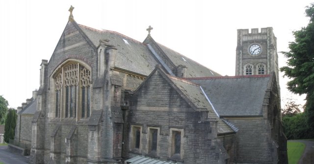 All Saints Church, Ammanford — view
