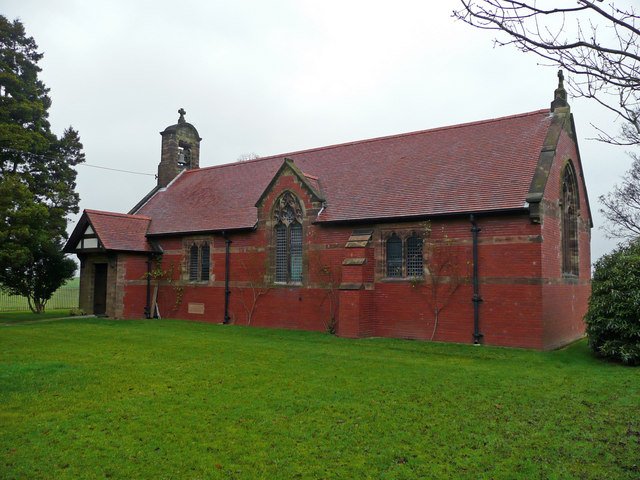 All Saints Church, Balterley — view All Saints Church, Balterley — view