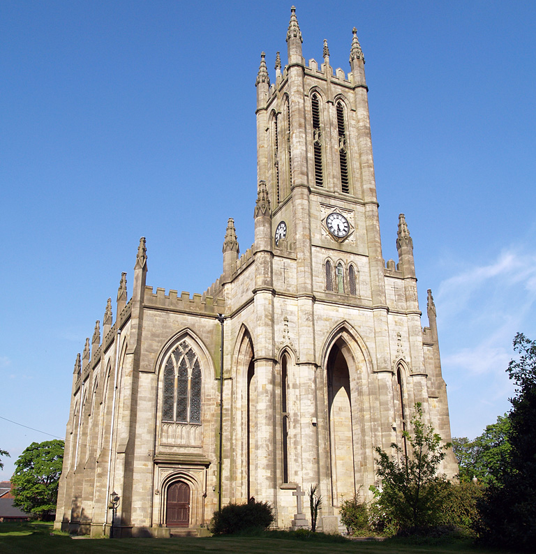 All Saints' Church, Stand — view
