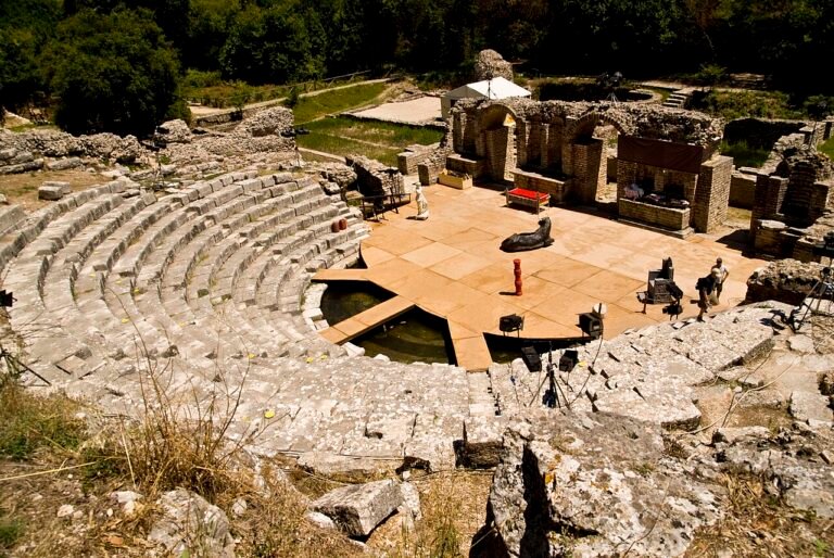 UNESCO World Heritage Sites Near Butrint: the Greco-Roman City, the Byzantine Baptistery Mosaic and Albania’s Stone Cities