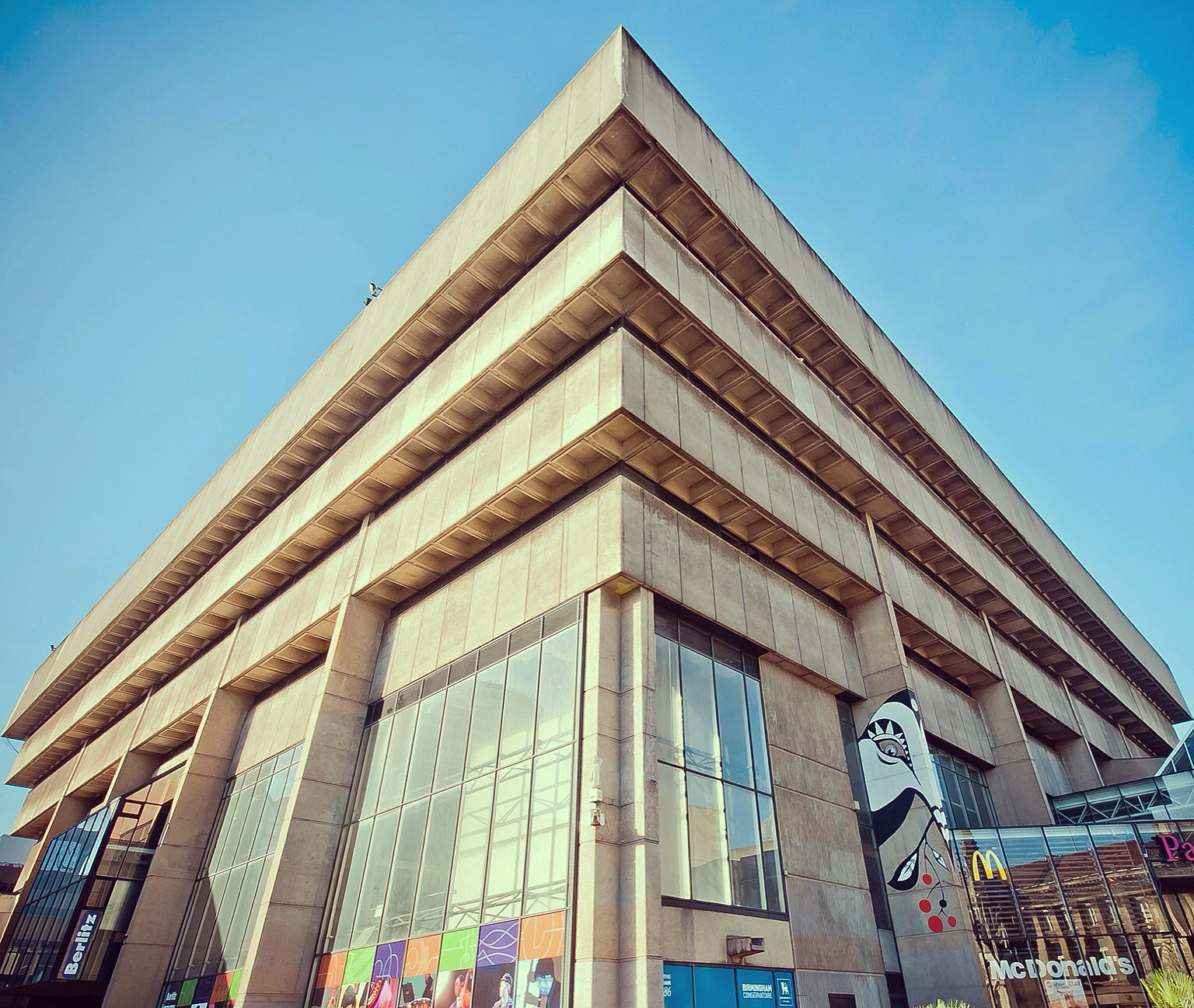 Birmingham Central Library — view