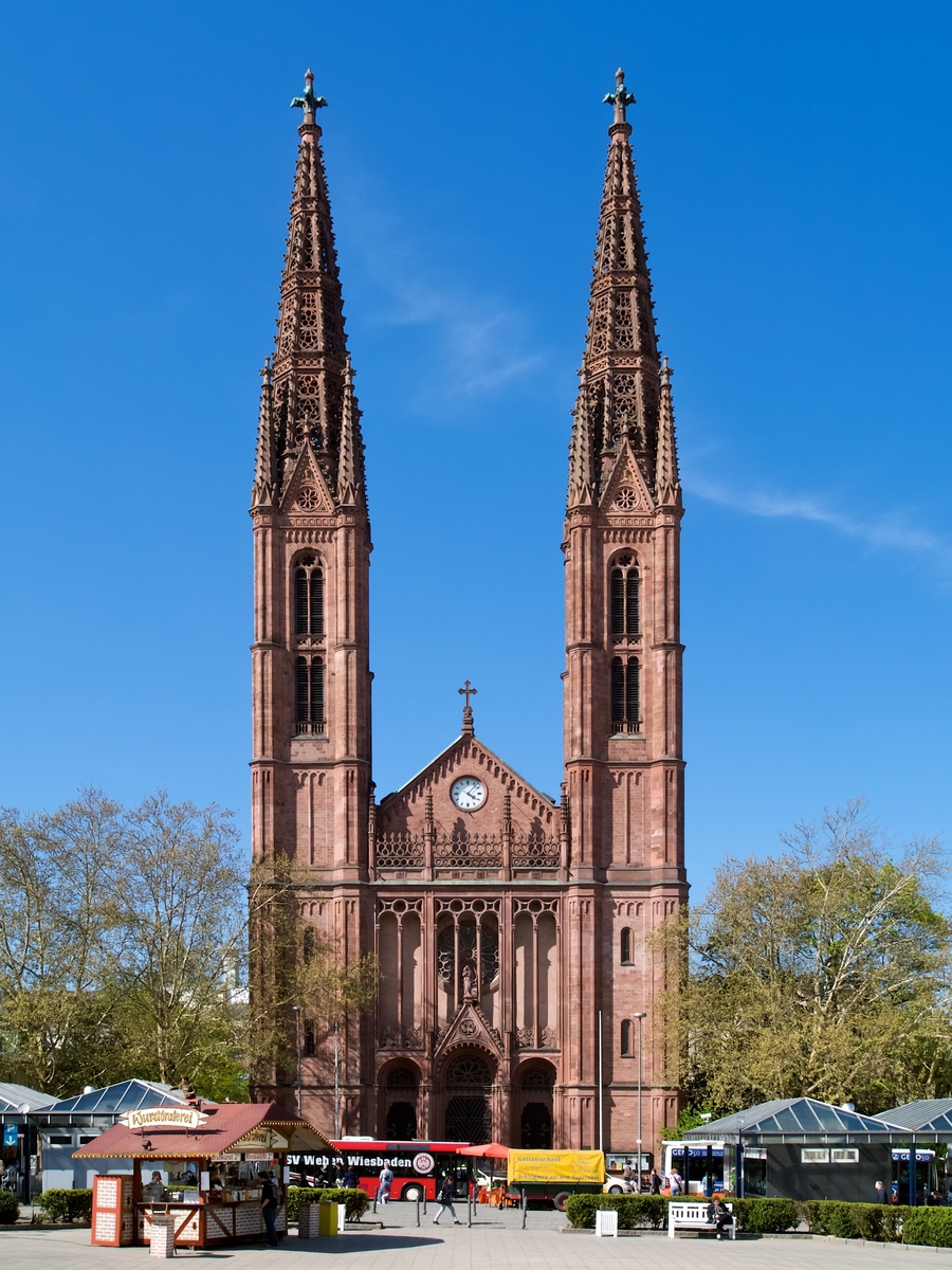 St. Bonifatius, Wiesbaden — view