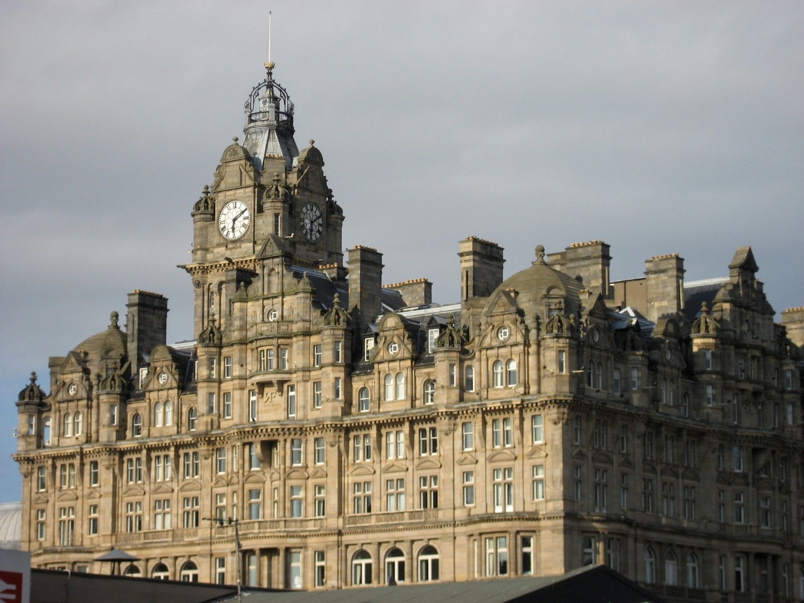 Balmoral Hotel — view Balmoral Hotel — view