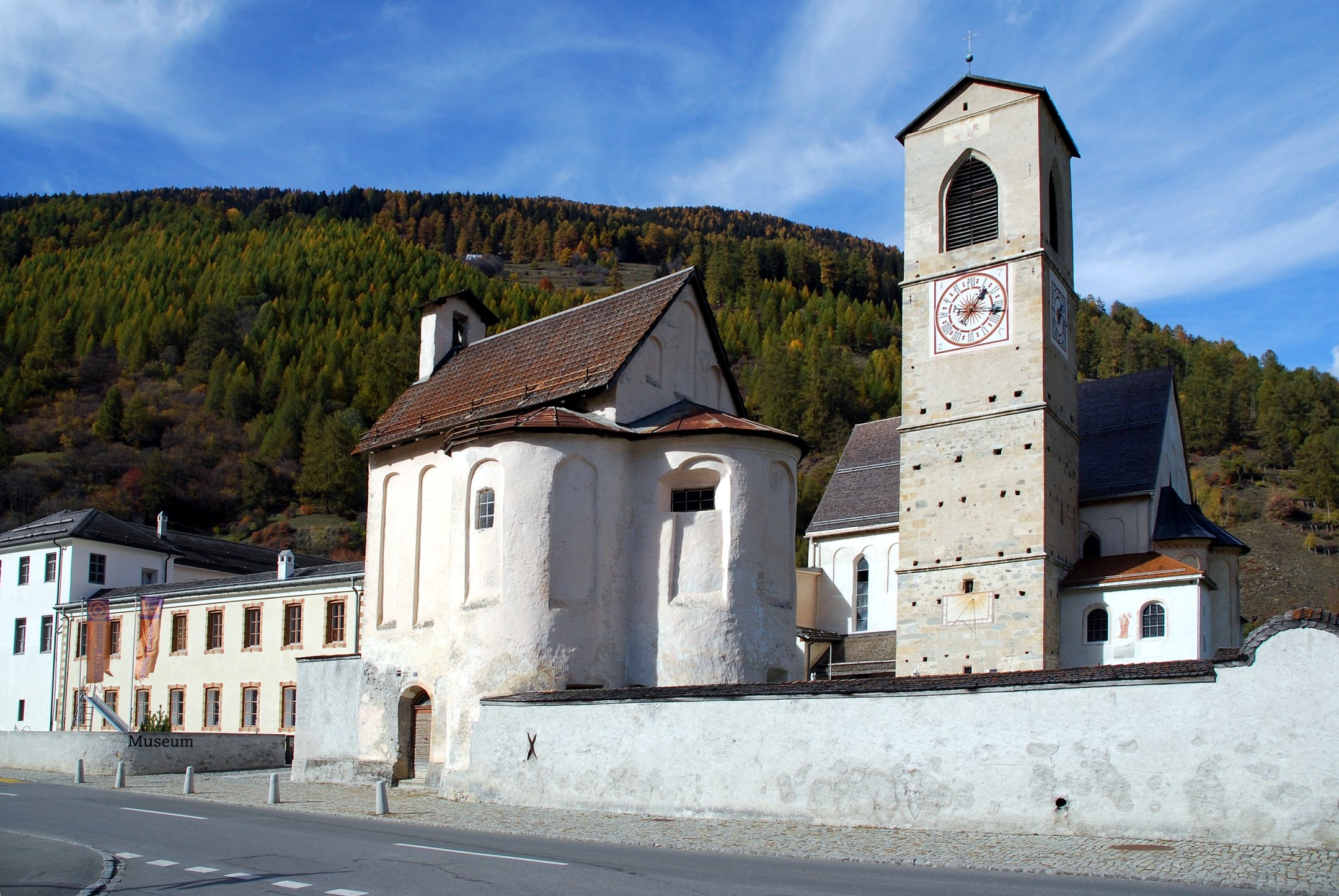 Saint John Abbey, Müstair — view