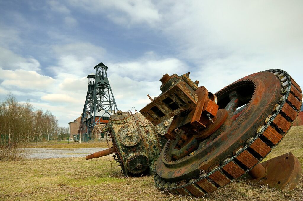 UNESCO World Heritage Sites Near the Major Mining Sites of Wallonia: The 1956 Marcinelle Disaster That Killed 262 Miners, the Model Industrial Village of Grand-Hornu and the Coalfield That Industrialised Europe