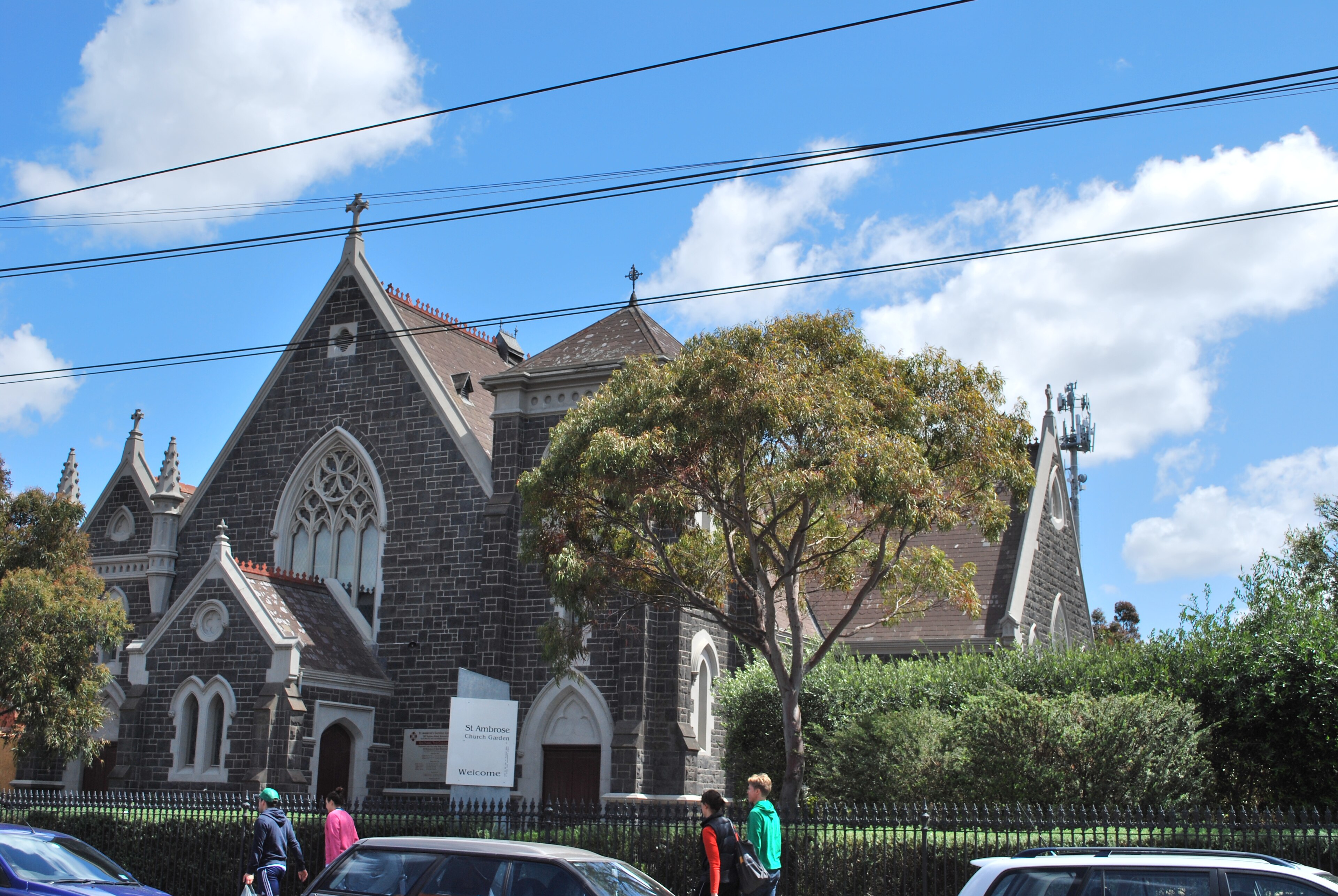 St Ambrose Church, Brunswick — view St Ambrose Church, Brunswick — view