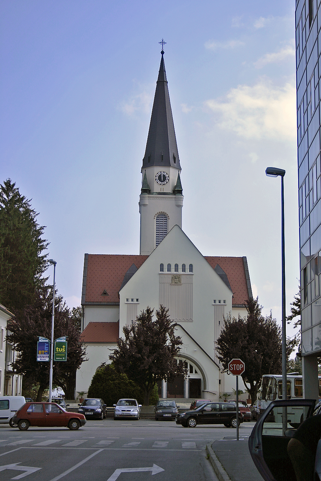 Murska Sobota Cathedral — view