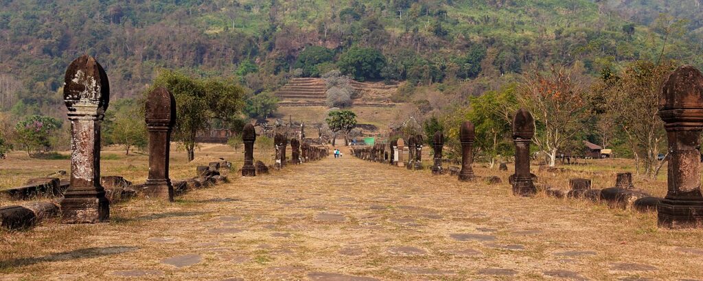 UNESCO World Heritage Sites Near Vat Phou: The Pre-Angkor Khmer Temple on Laos’s Sacred Mountain, a 6-Kilometre Ceremonial Causeway and 1,500 Years of Continuous Worship
