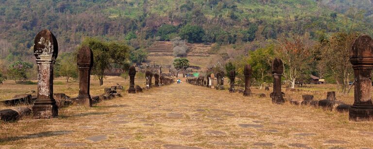 UNESCO World Heritage Sites Near Vat Phou: The Pre-Angkor Khmer Temple on Laos’s Sacred Mountain, a 6-Kilometre Ceremonial Causeway and 1,500 Years of Continuous Worship
