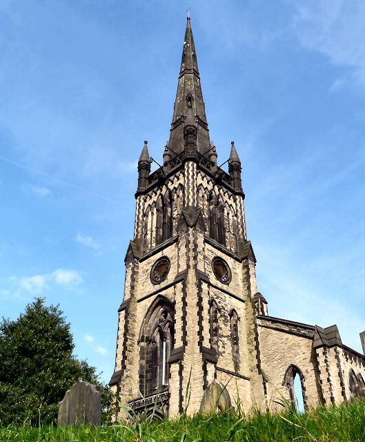 Christ Church, Heaton Norris — view