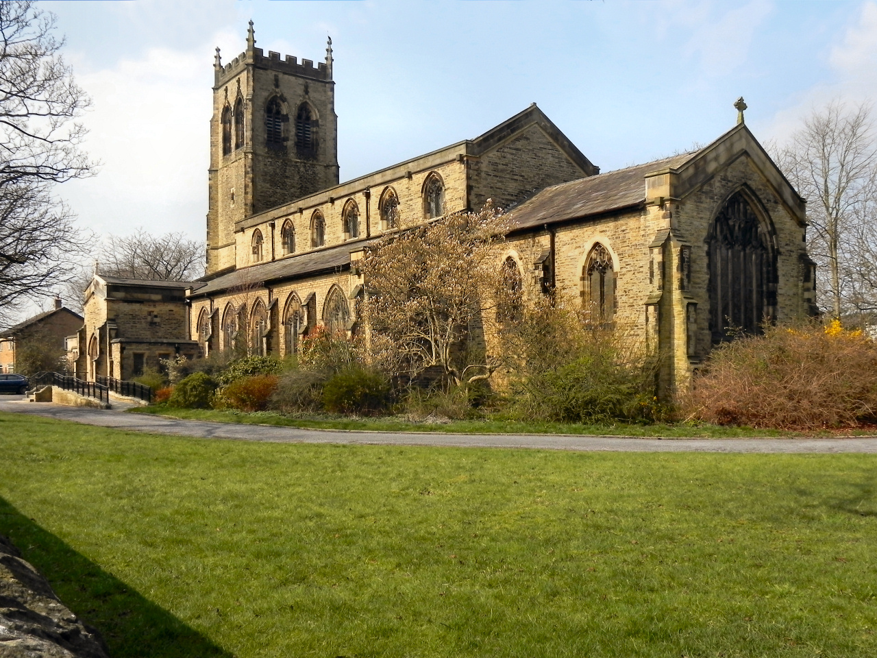 Christ Church, Pennington — view