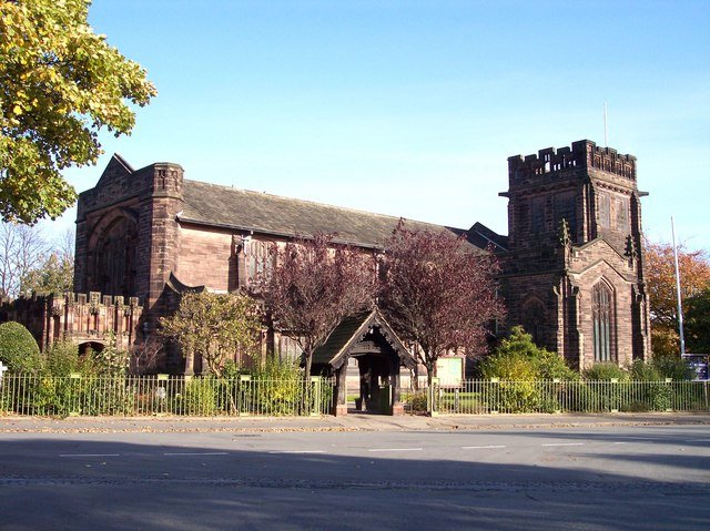 Christ Church, Port Sunlight — view Christ Church, Port Sunlight — view