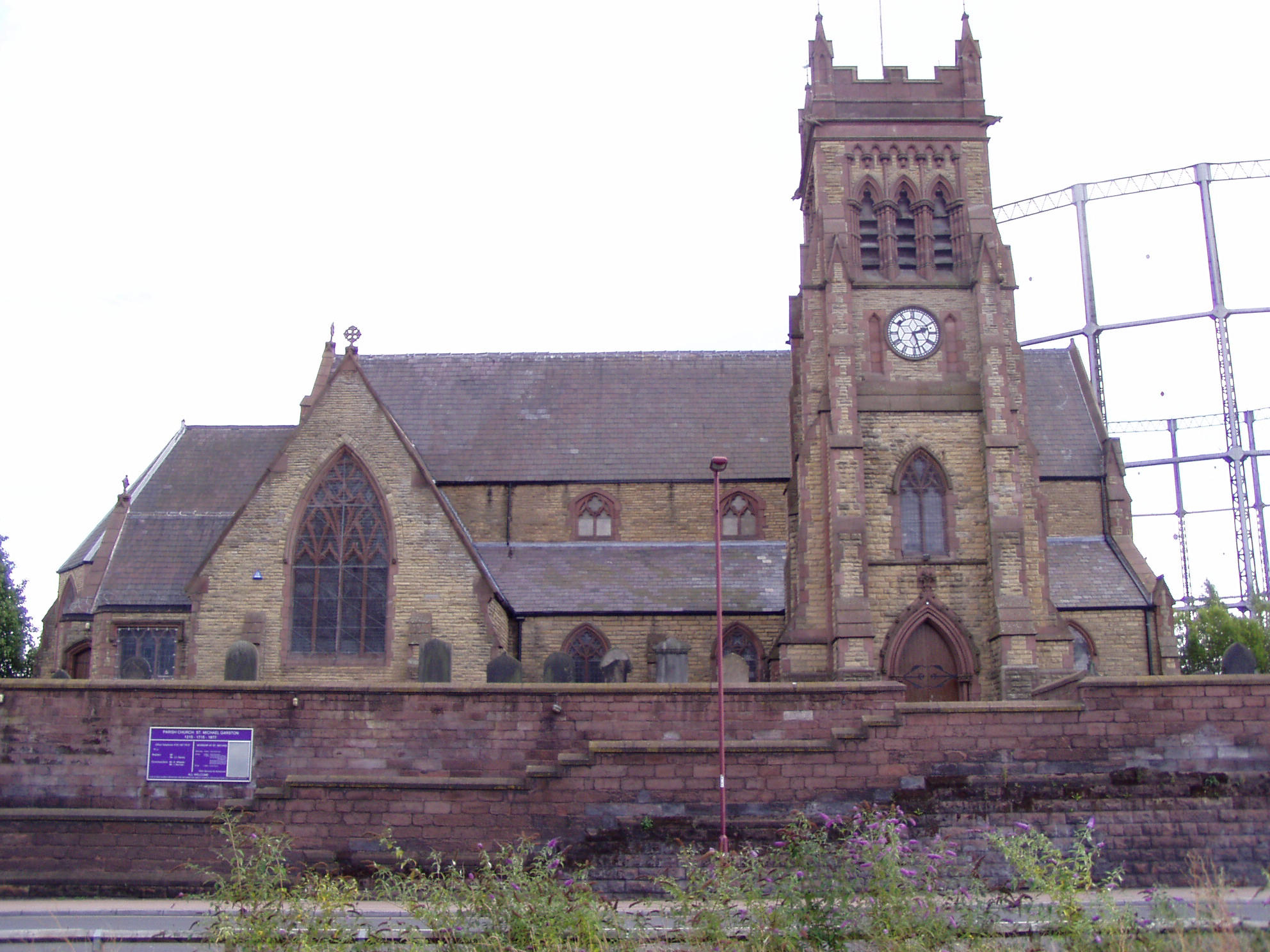 St Michael's Church, Garston — view