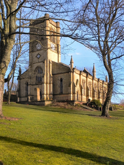 Church of St Peter, Blackley — view Church of St Peter, Blackley — view