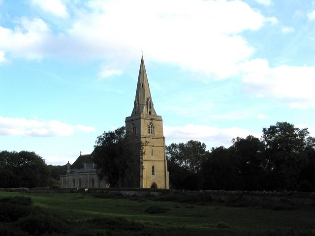 St Peter's Church, Deene — view