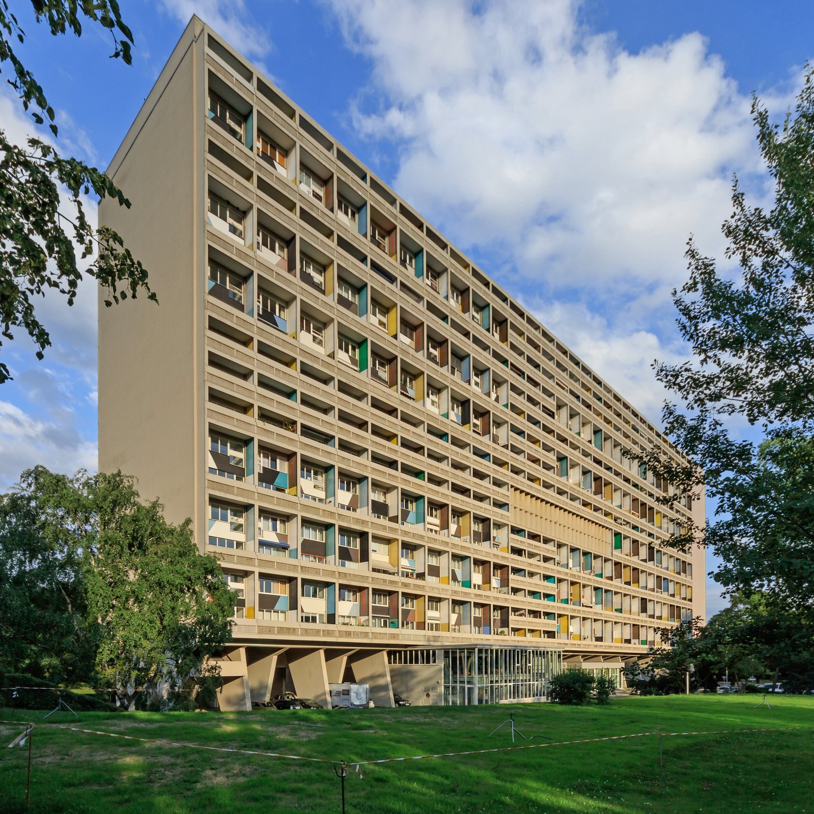 Unité d'Habitation of Berlin — view Unité d'Habitation of Berlin — view