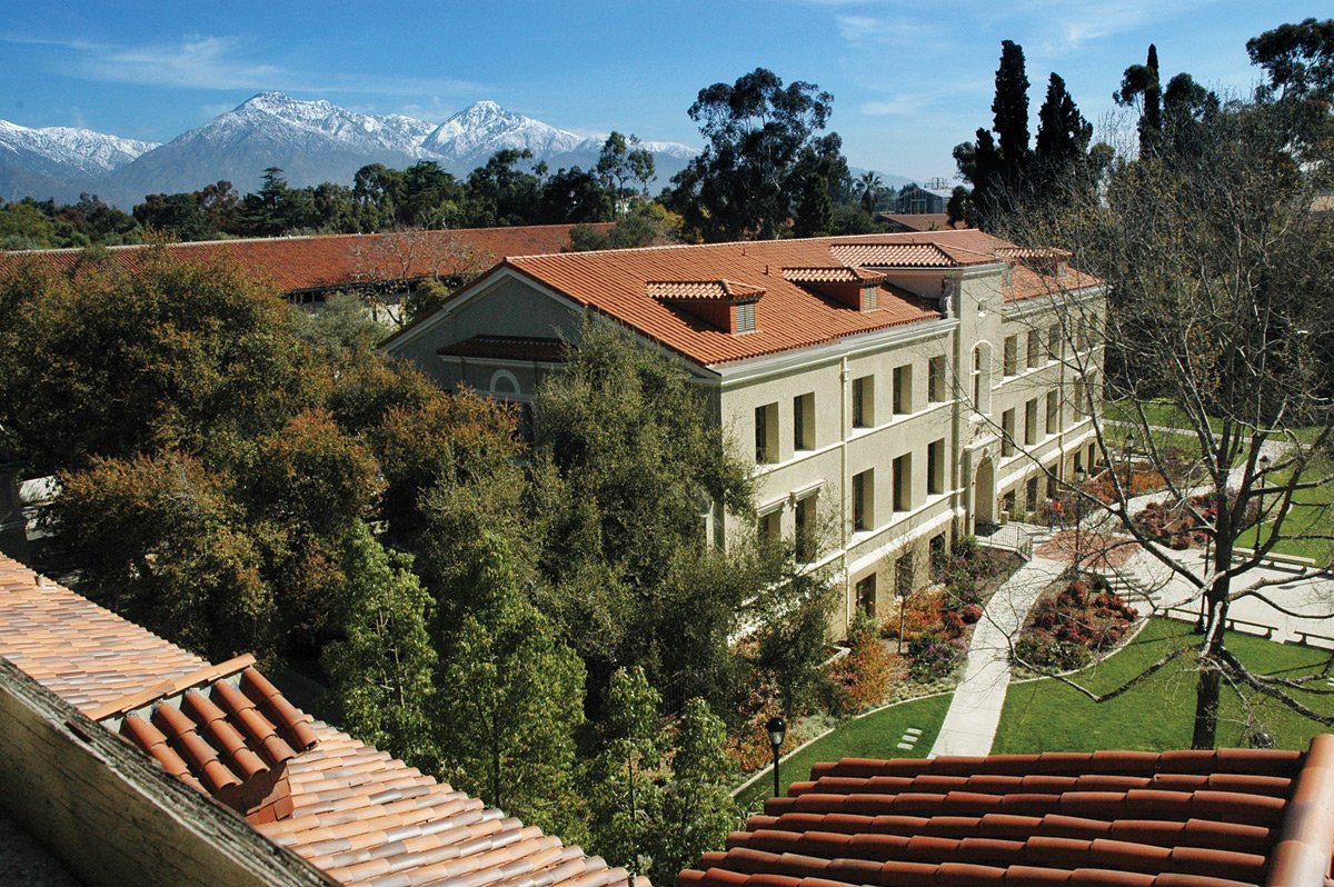 Pomona College — view Pomona College — view