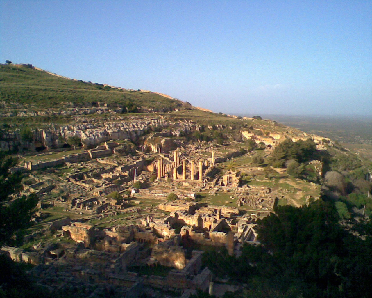 Cyrene, Libya — view