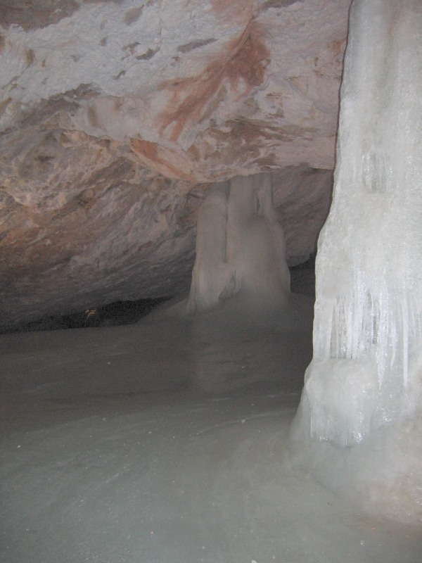 Dobšiná Ice Cave — view