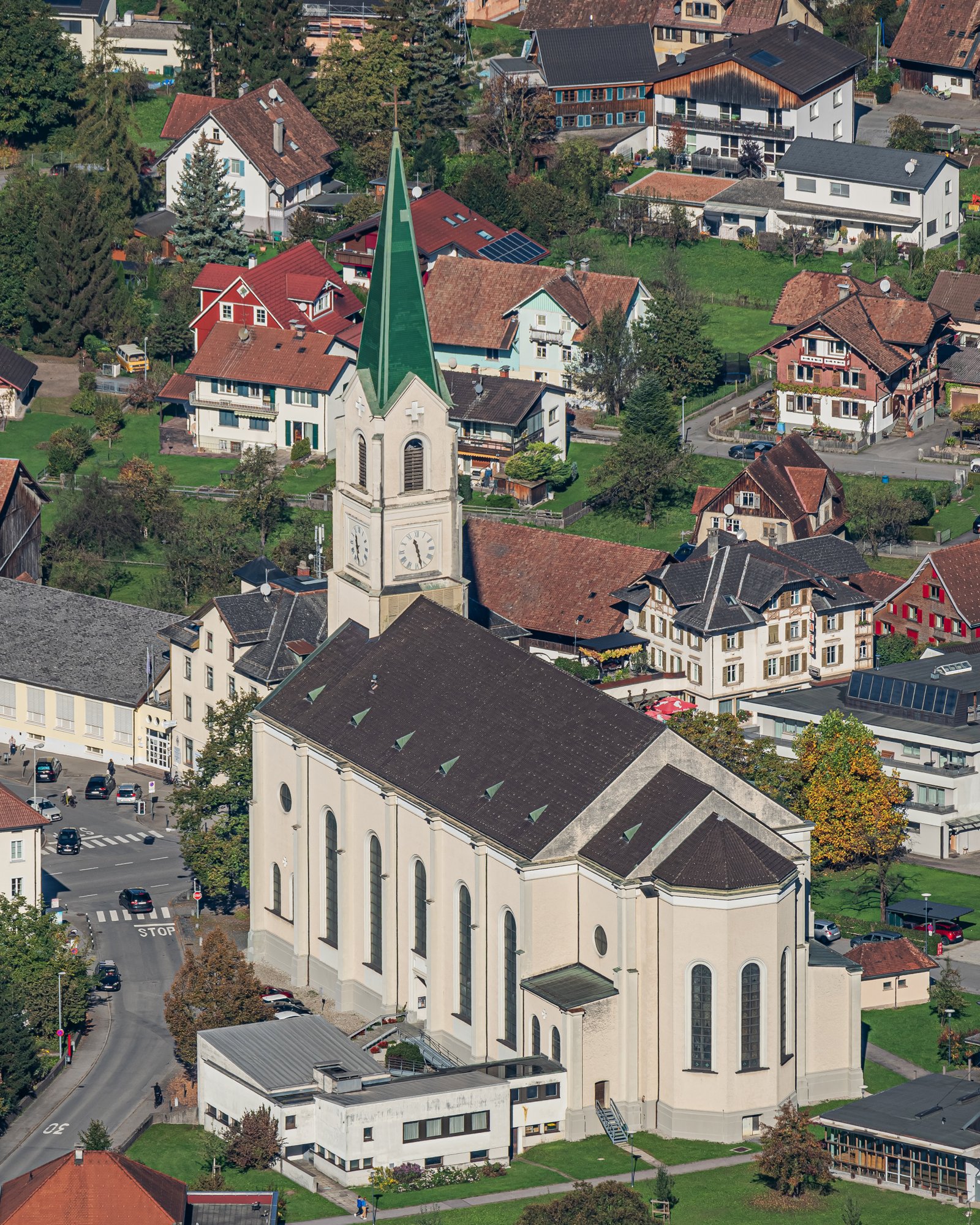Parish Church Hatlerdorf — view Parish Church Hatlerdorf — view