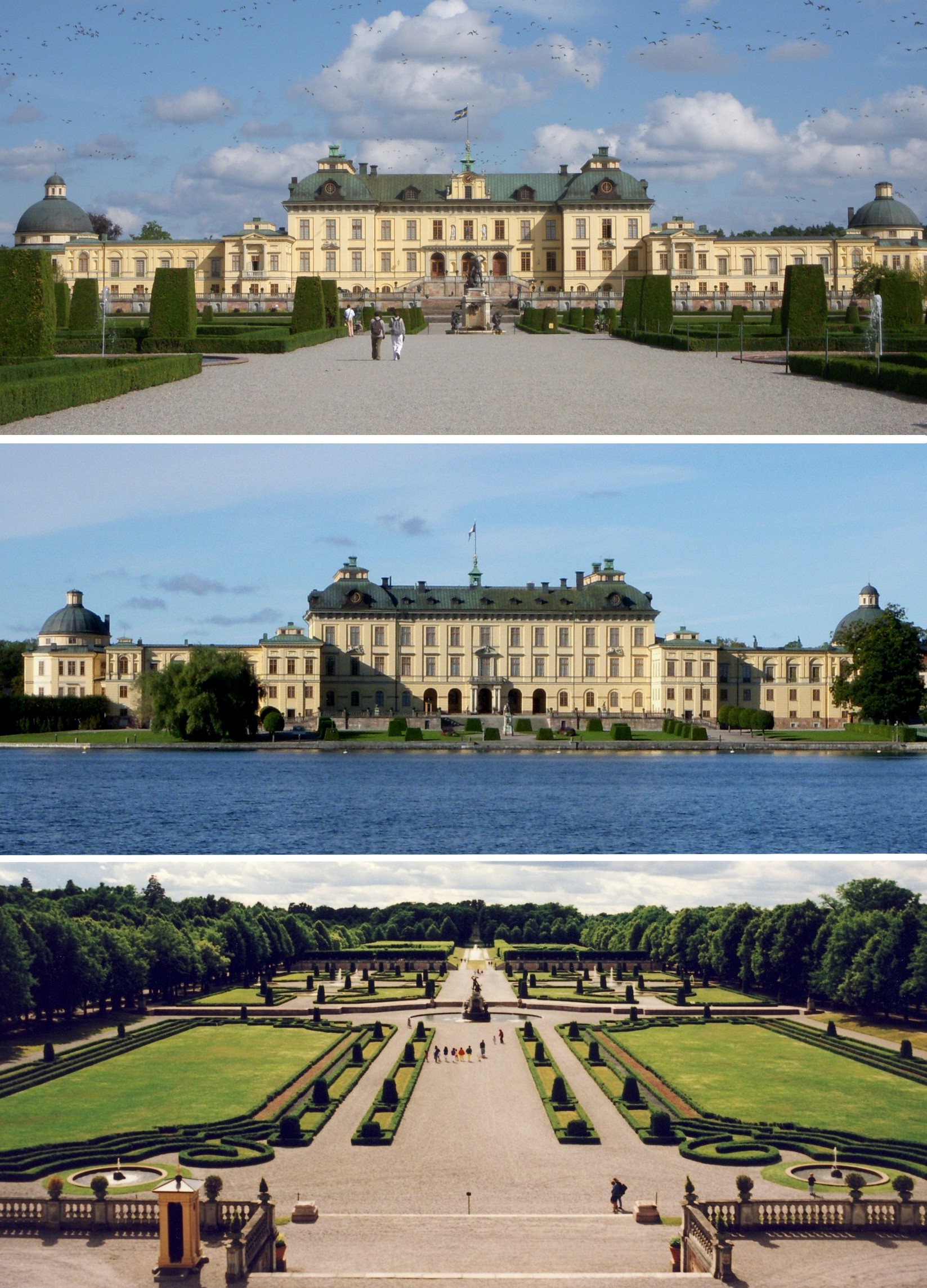 Drottningholm Palace — view Drottningholm Palace — view