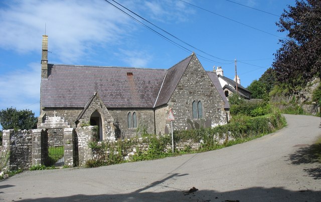 St Dona's Church, Llanddona — view