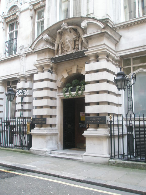 Chartered Accountants' Hall — view