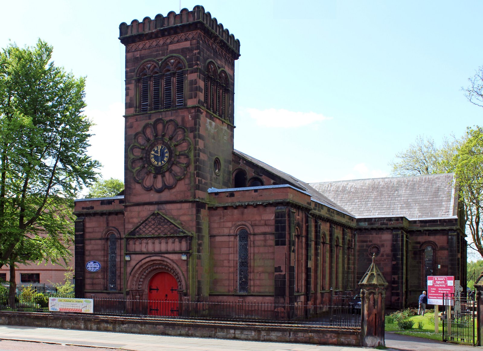Church of St Anne, Aigburth — view