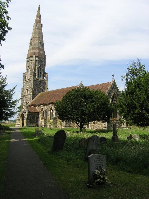 St Andrews, Great Finborough — view