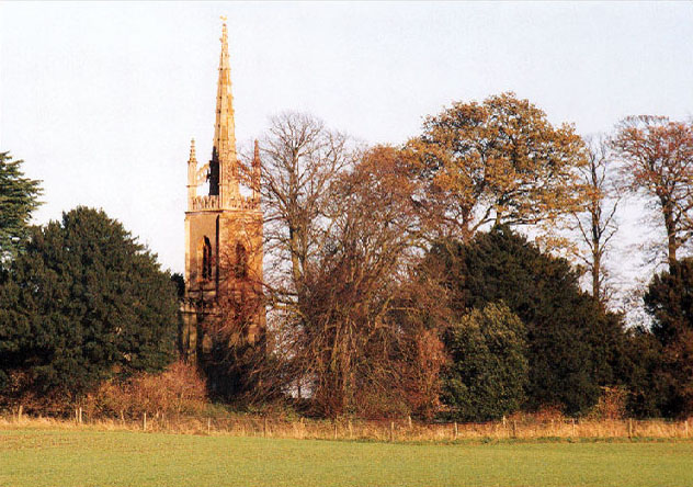 All Saints Church, Haugham — view