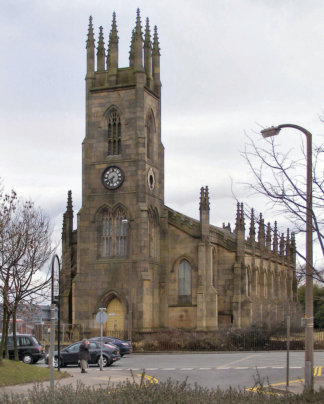 Holy Trinity Church, Bolton — view